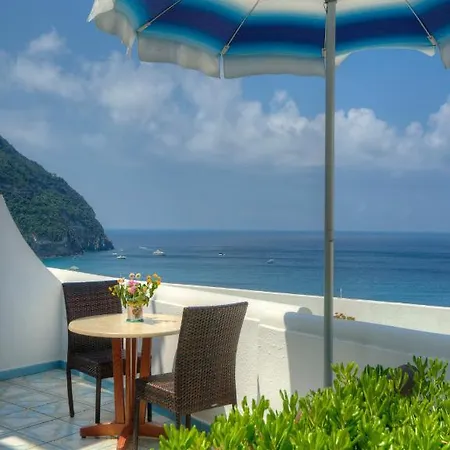 In Bb - Ischia-forio With A Breathtaking View, Above The Poseidon Gardens * ايسكيا