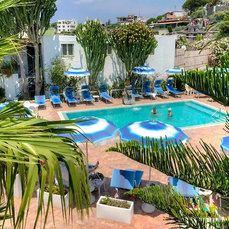In Bb - Ischia-forio With A Breathtaking View, Above The Poseidon Gardens